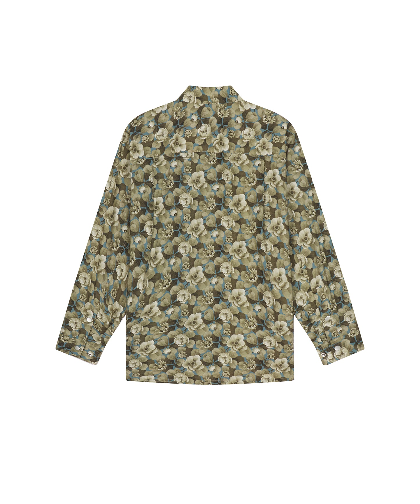[CROQUIS] Liberty Print Placket Shirt