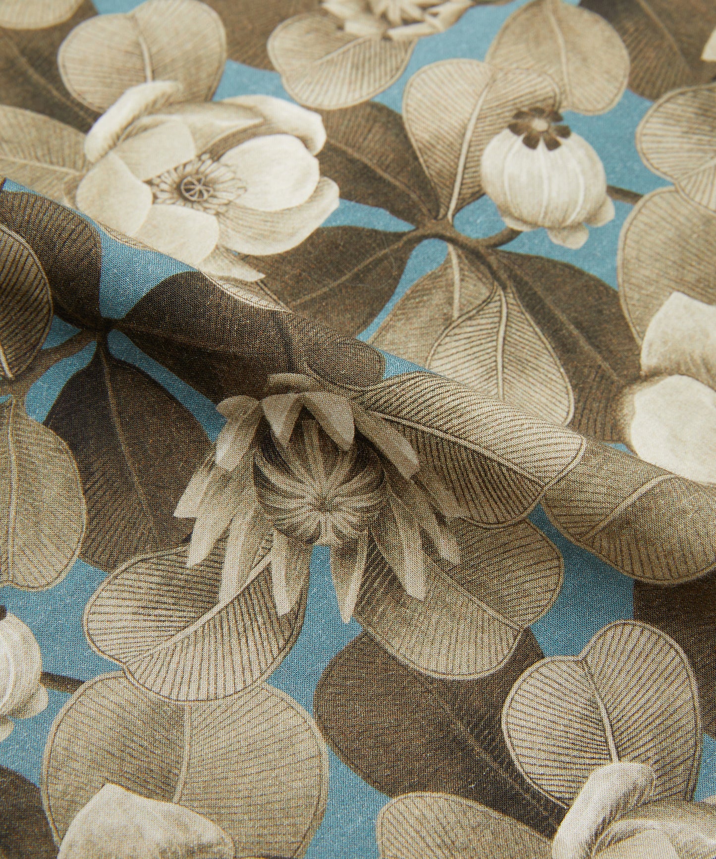 [CROQUIS] Liberty Print Placket Shirt