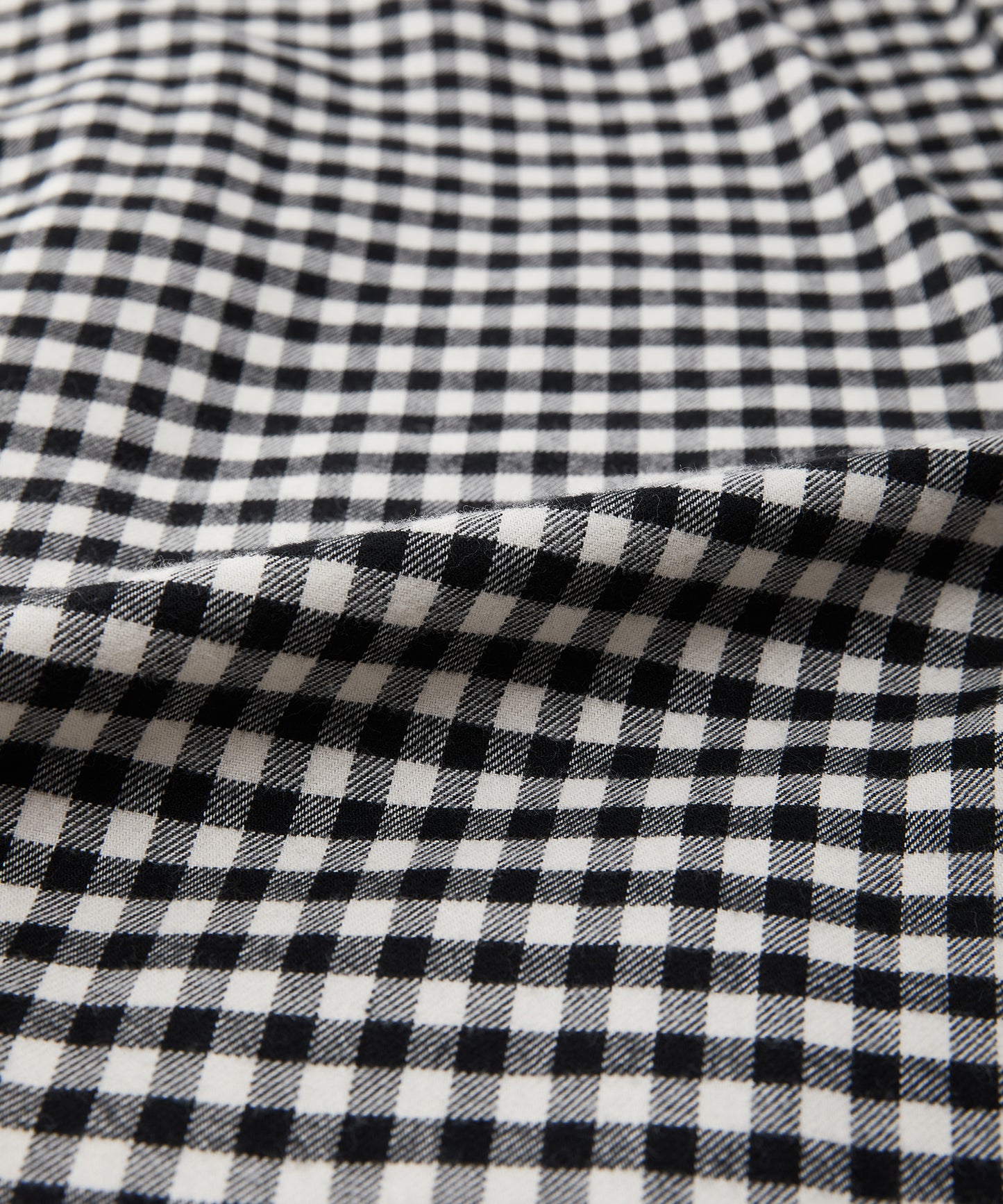 [CROQUIS] Brushed Cotton Gingham Shirt