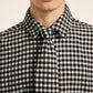 [CROQUIS] Brushed Cotton Gingham Shirt