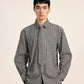 [CROQUIS] Brushed Cotton Gingham Shirt