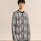 [CROQUIS] Textured Stripe Jacquard Sweater