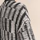 [CROQUIS] Textured Stripe Jacquard Sweater