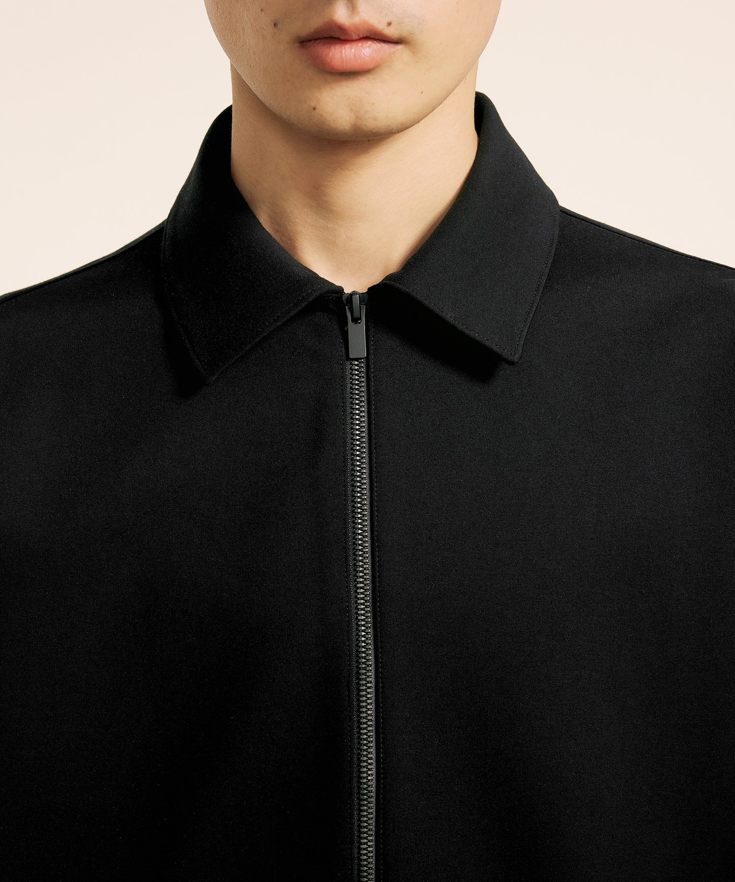 [CROQUIS] Boxy Half-zip Sweatshirt