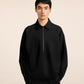 [CROQUIS] Boxy Half-zip Sweatshirt