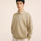 [CROQUIS] Boxy Half-zip Sweatshirt