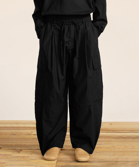 [CROQUIS] Wide-leg Parachute Trousers