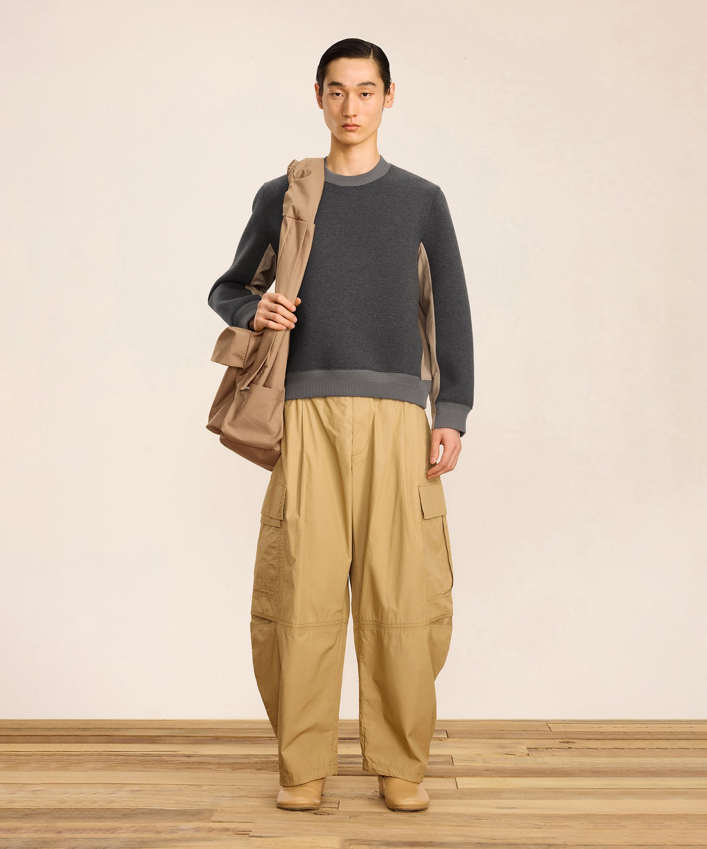 [CROQUIS] Multi-pocket Shoulder Bag