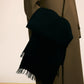 [CROQUIS] Felted Wool Fringe Scarf
