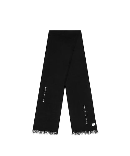 [CROQUIS] Felted Wool Fringe Scarf