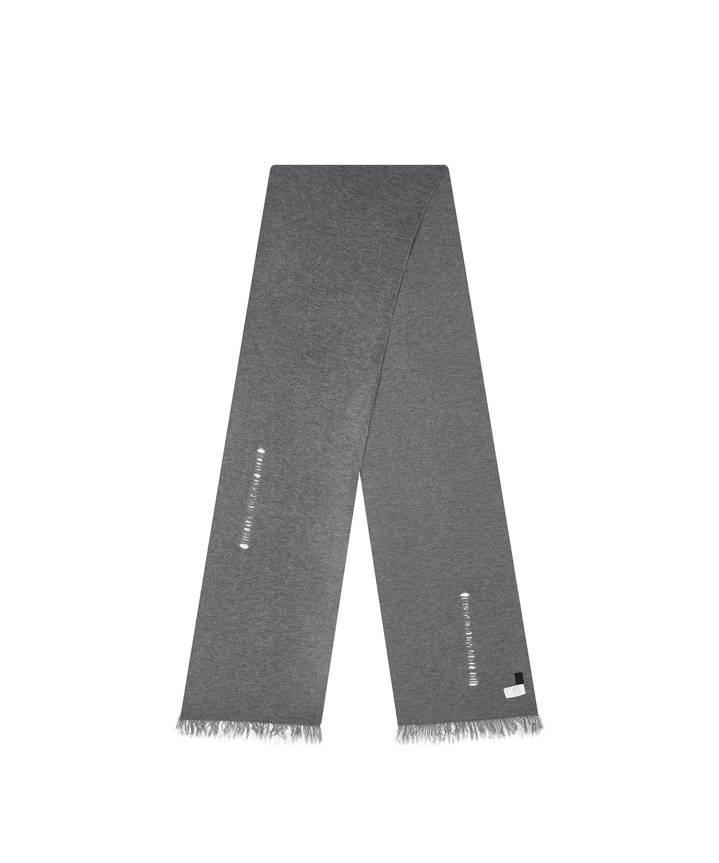 [CROQUIS] Felted Wool Fringe Scarf