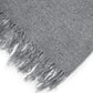 [CROQUIS] Felted Wool Fringe Scarf
