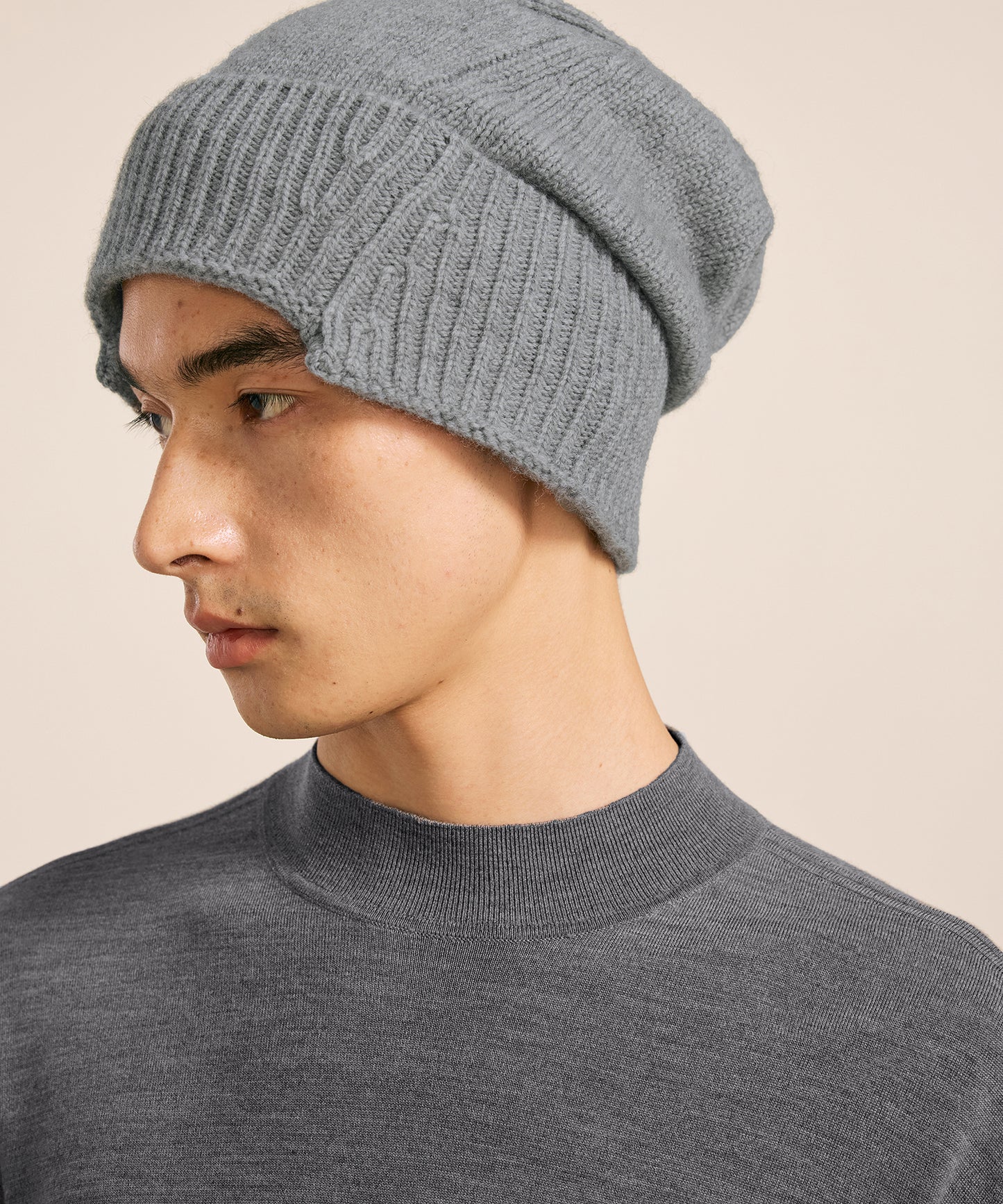 [CROQUIS] Thermal Wool Knit Beanie
