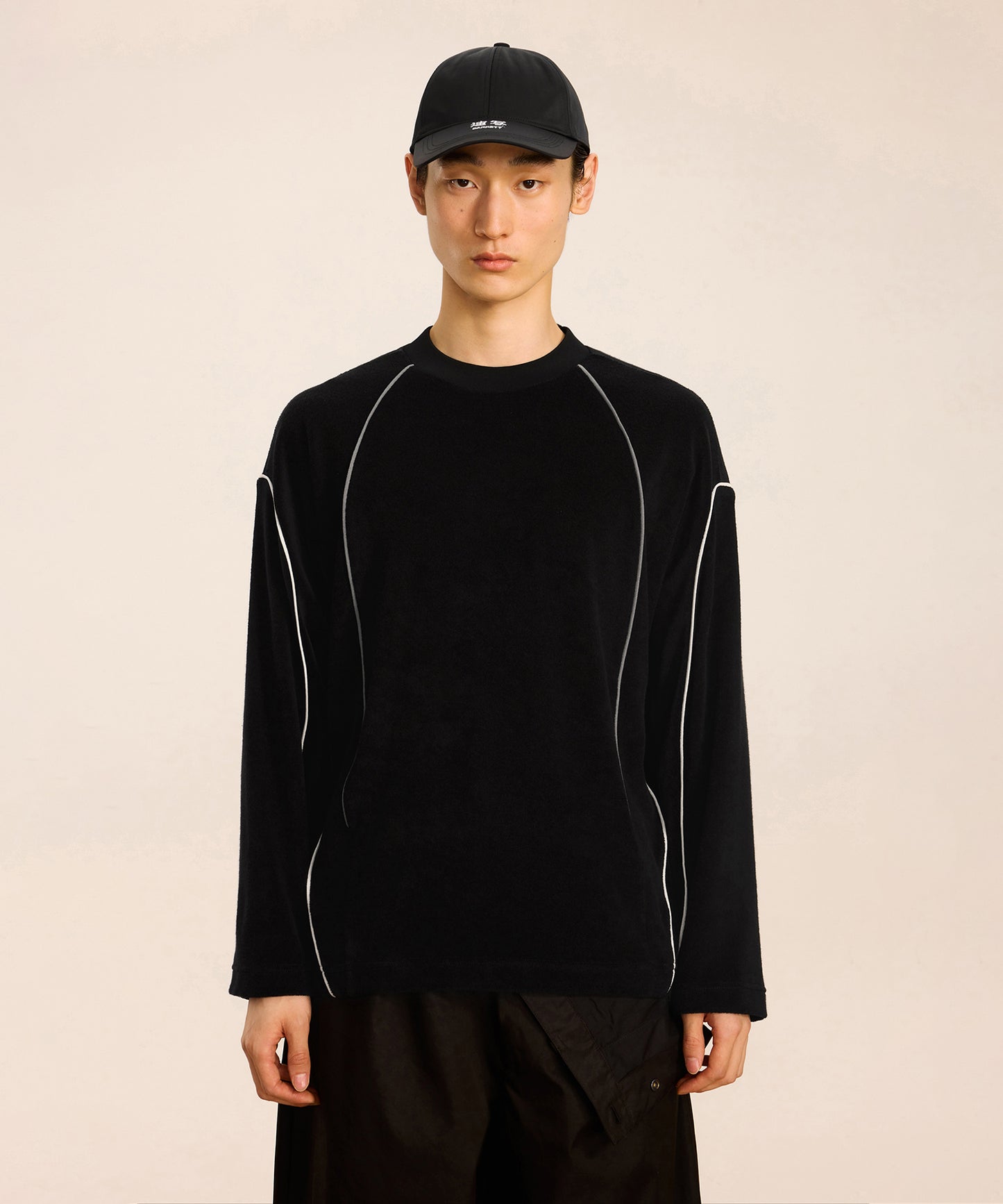 [CROQUIS] Wool Contrast Baseball Cap