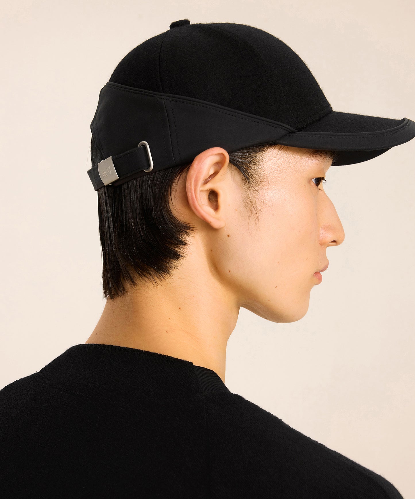 [CROQUIS] Wool Contrast Baseball Cap