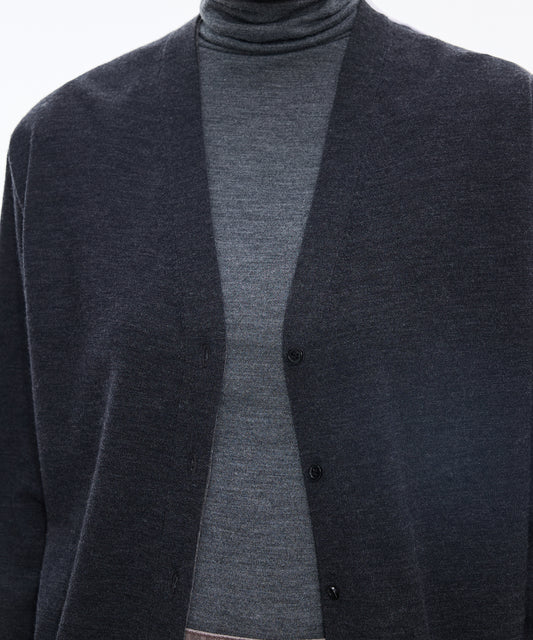 Layered Block Cardigan