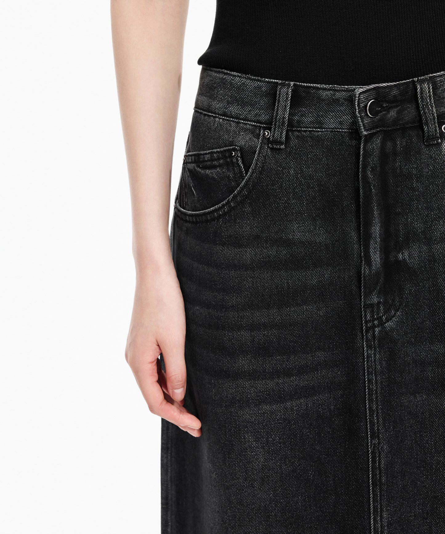 Vintage Soft Denim Skirt