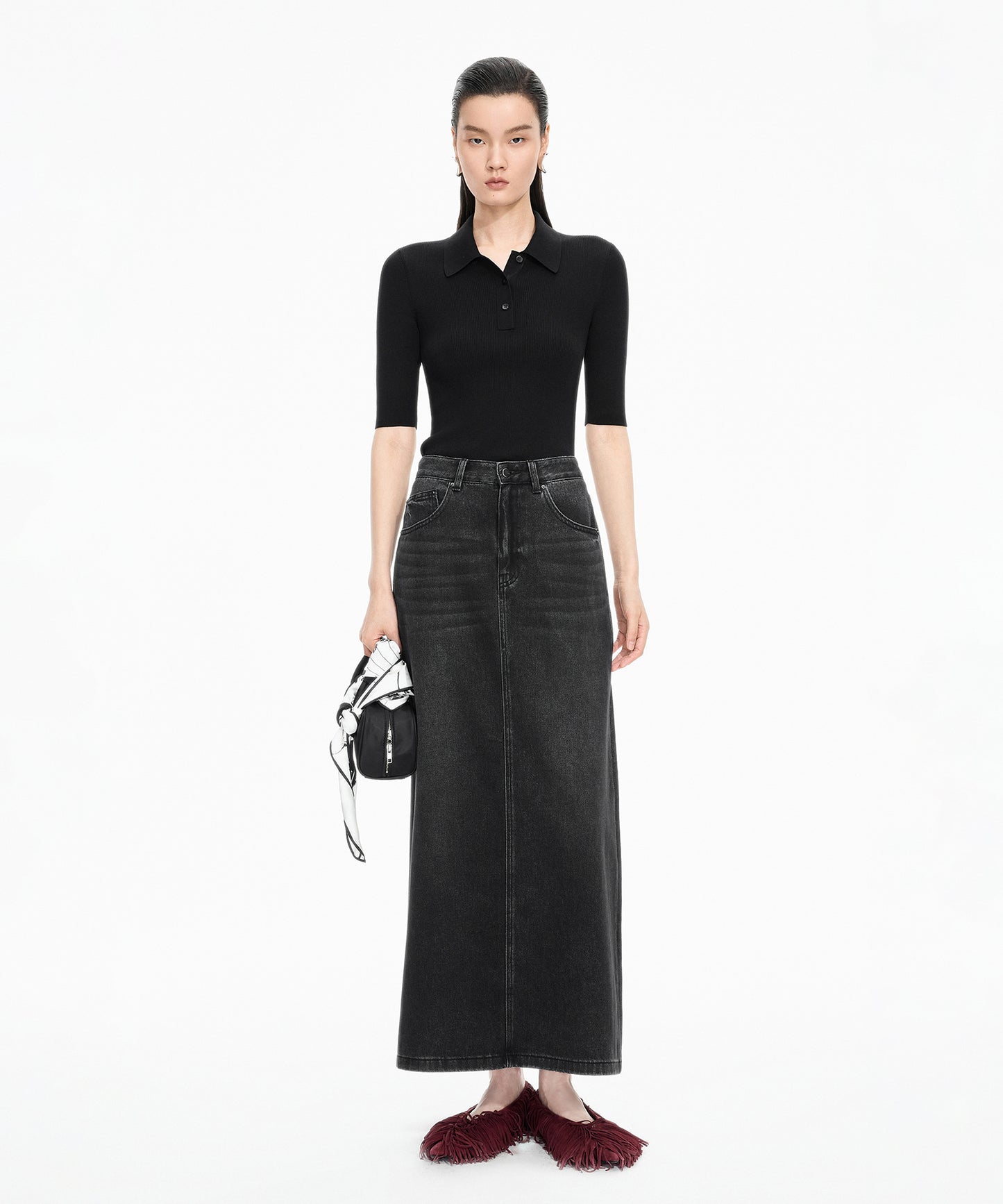 Vintage Soft Denim Skirt