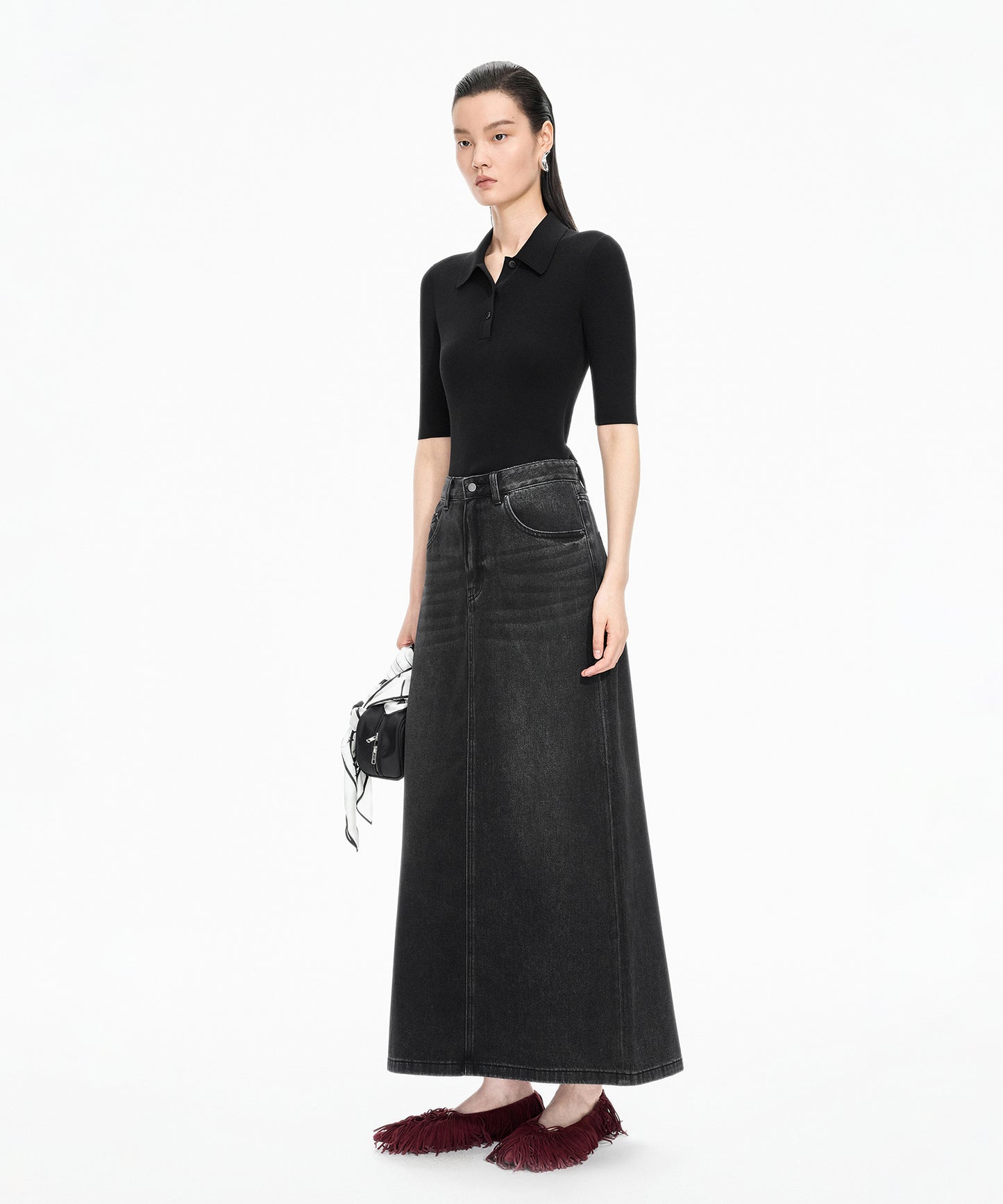 Vintage Soft Denim Skirt