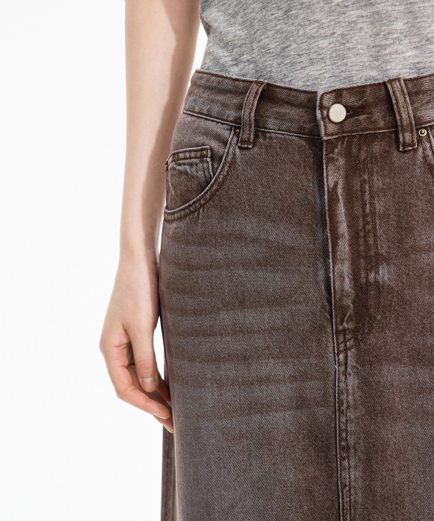 Vintage Soft Denim Skirt