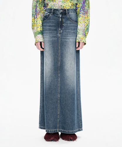 Vintage Soft Denim Skirt