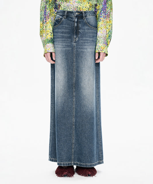 Vintage Soft Denim Skirt