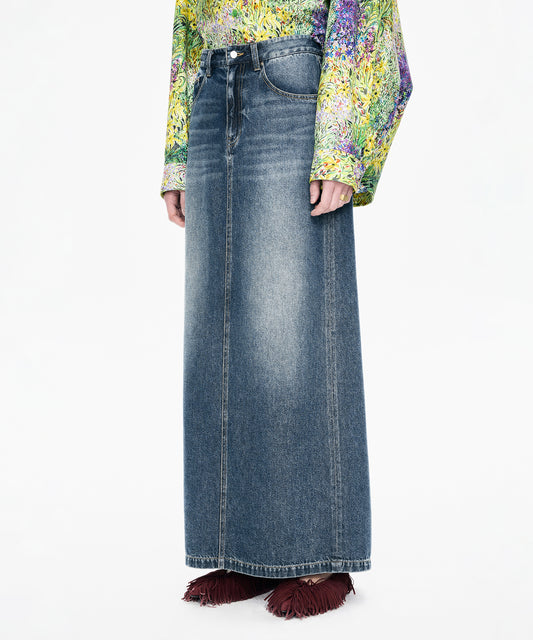 Vintage Soft Denim Skirt