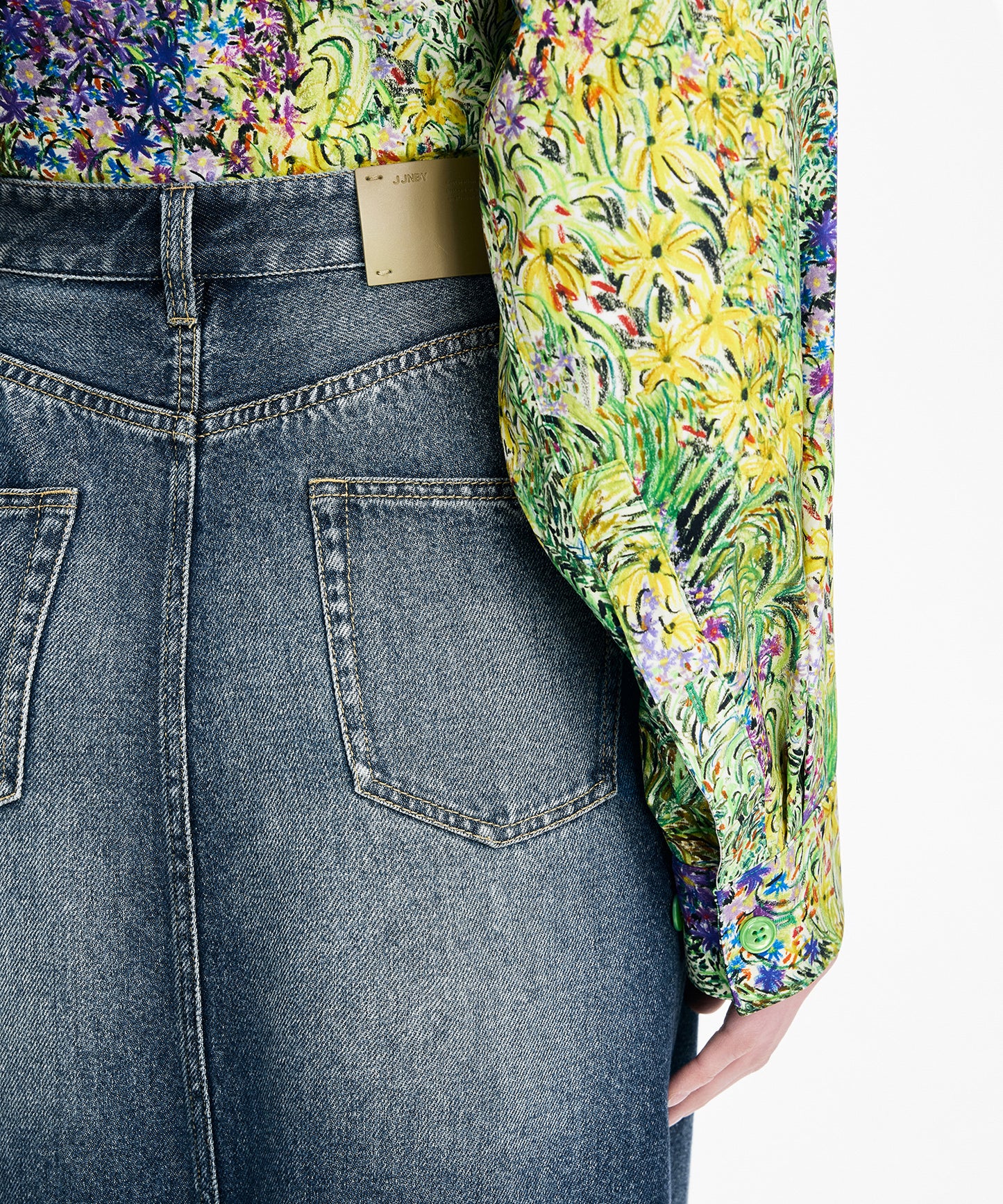 Vintage Soft Denim Skirt