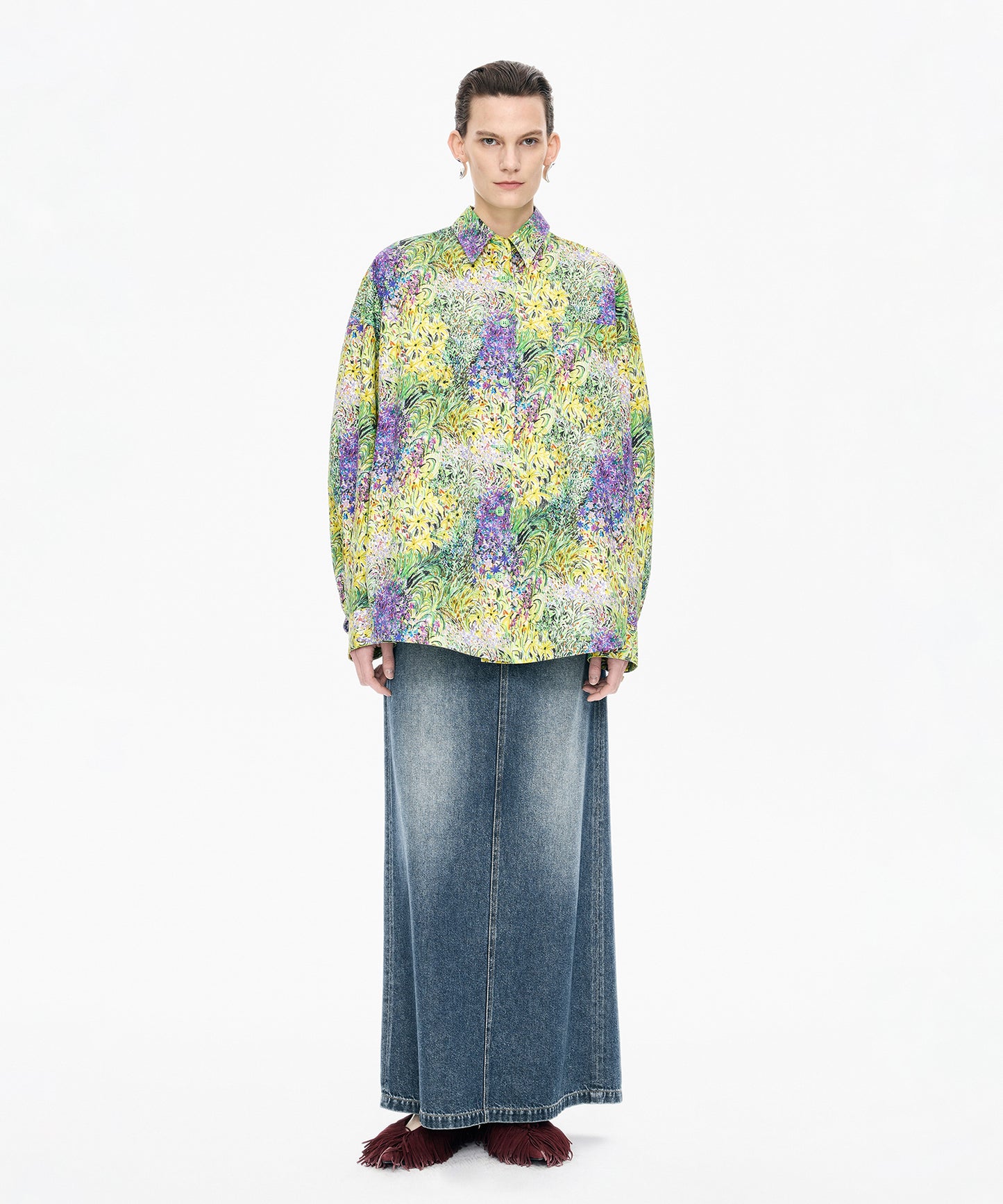 Vintage Soft Denim Skirt