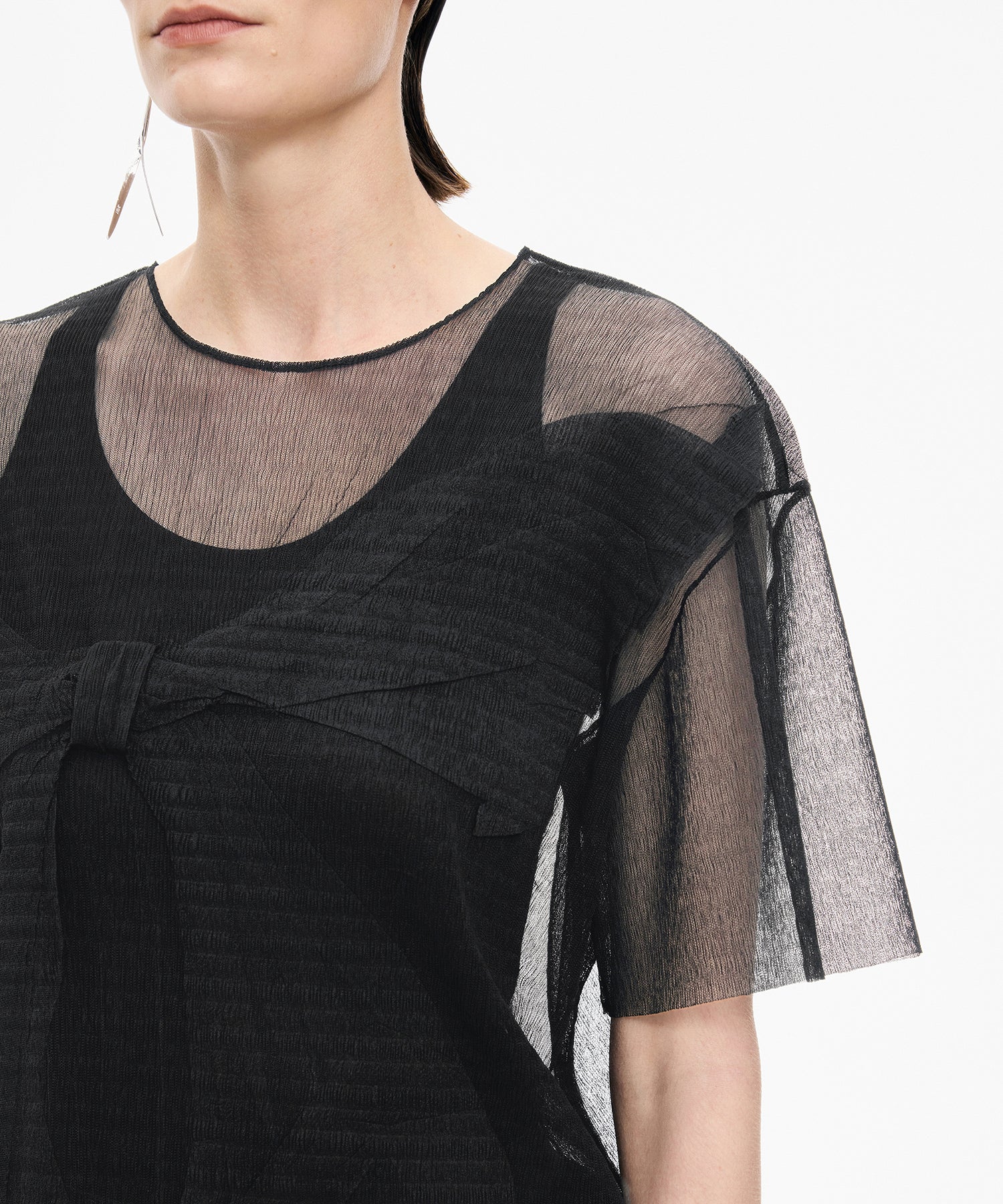 Organza Ribbon Top – JNBY ONLINE STORE