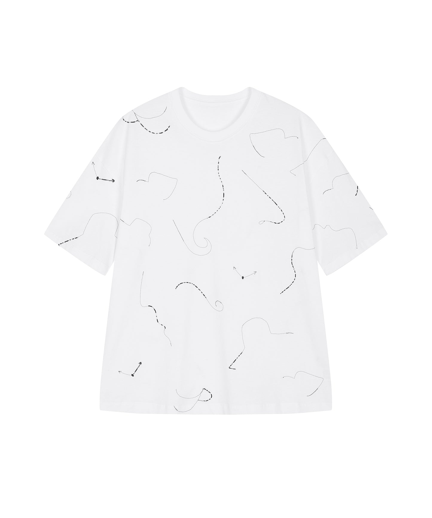 Embroidered Cotton T-Shirt