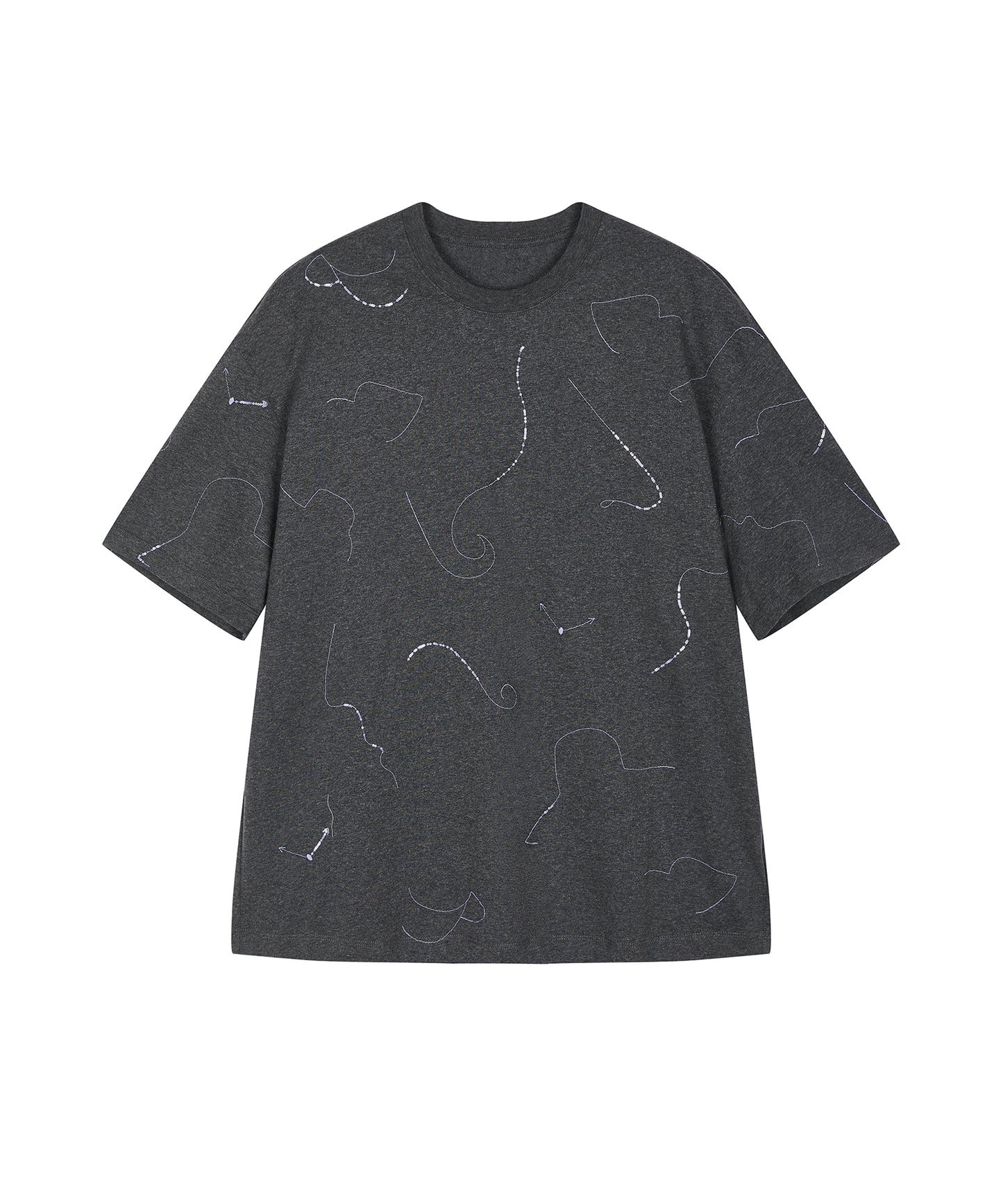 Embroidered Cotton T-Shirt