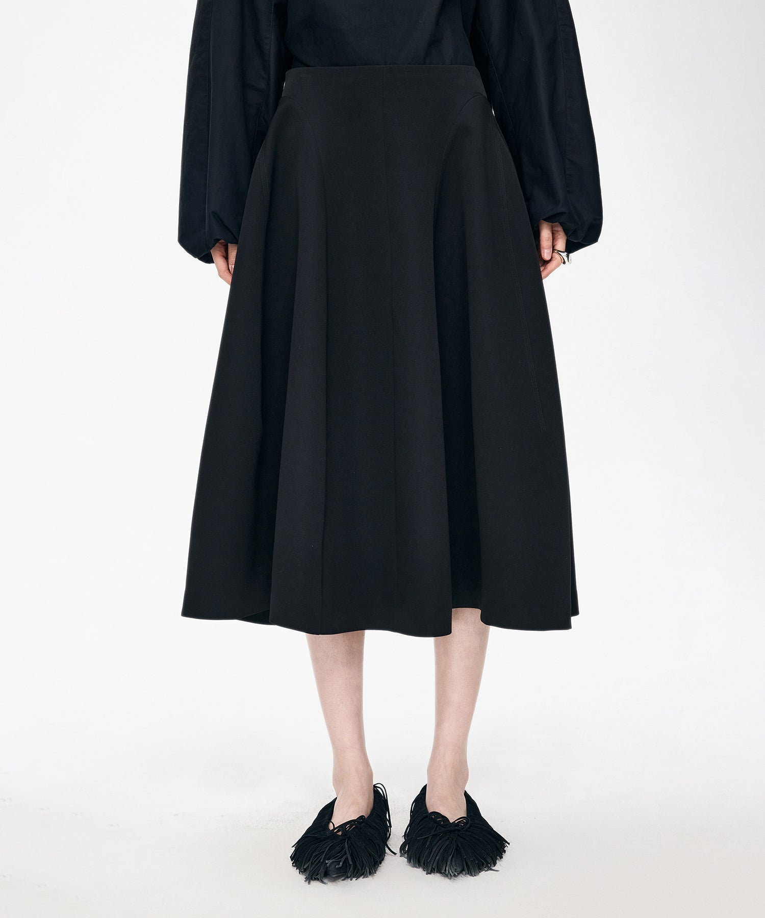 Structured Umbrella Skirt