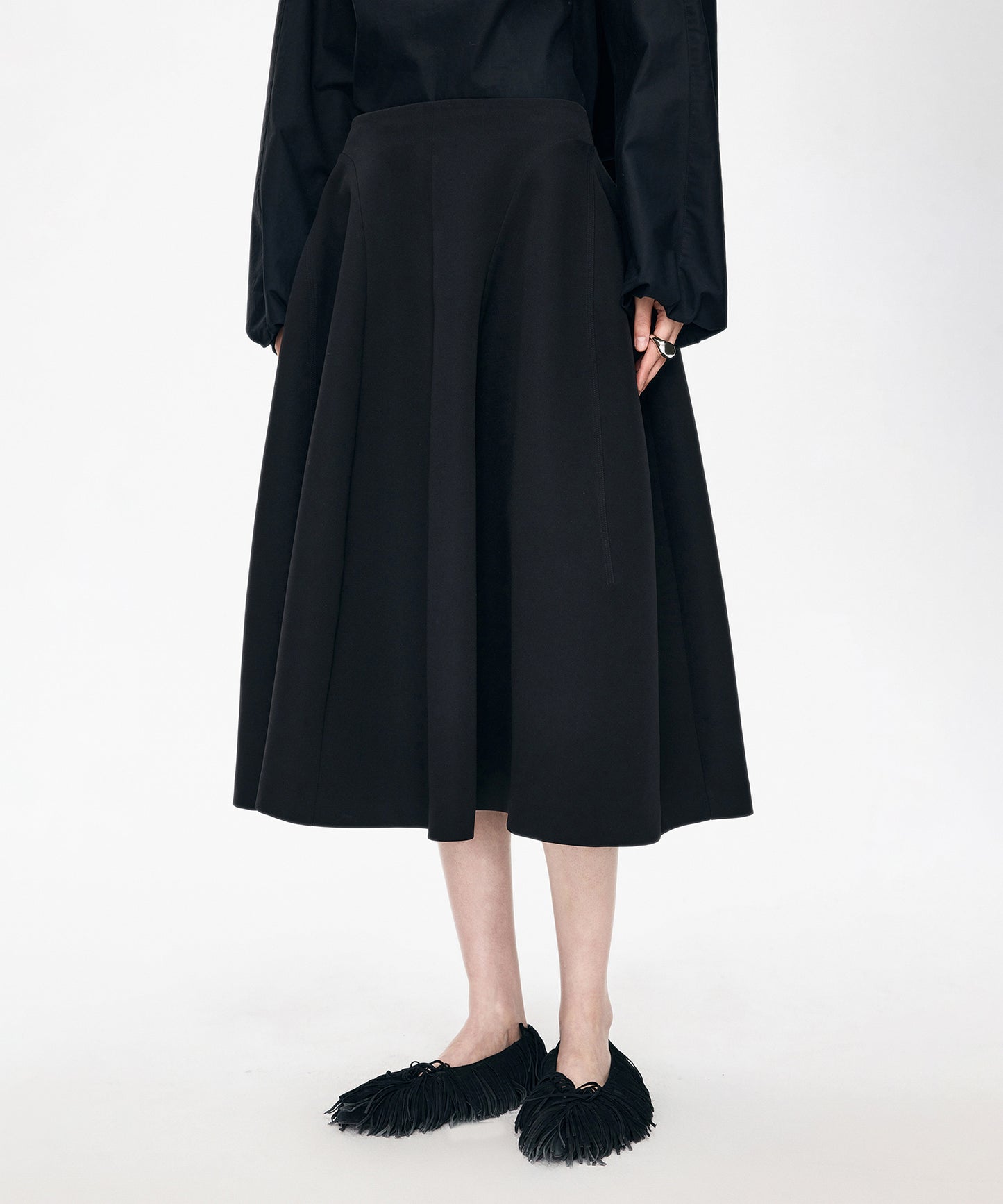 Structured Umbrella Skirt