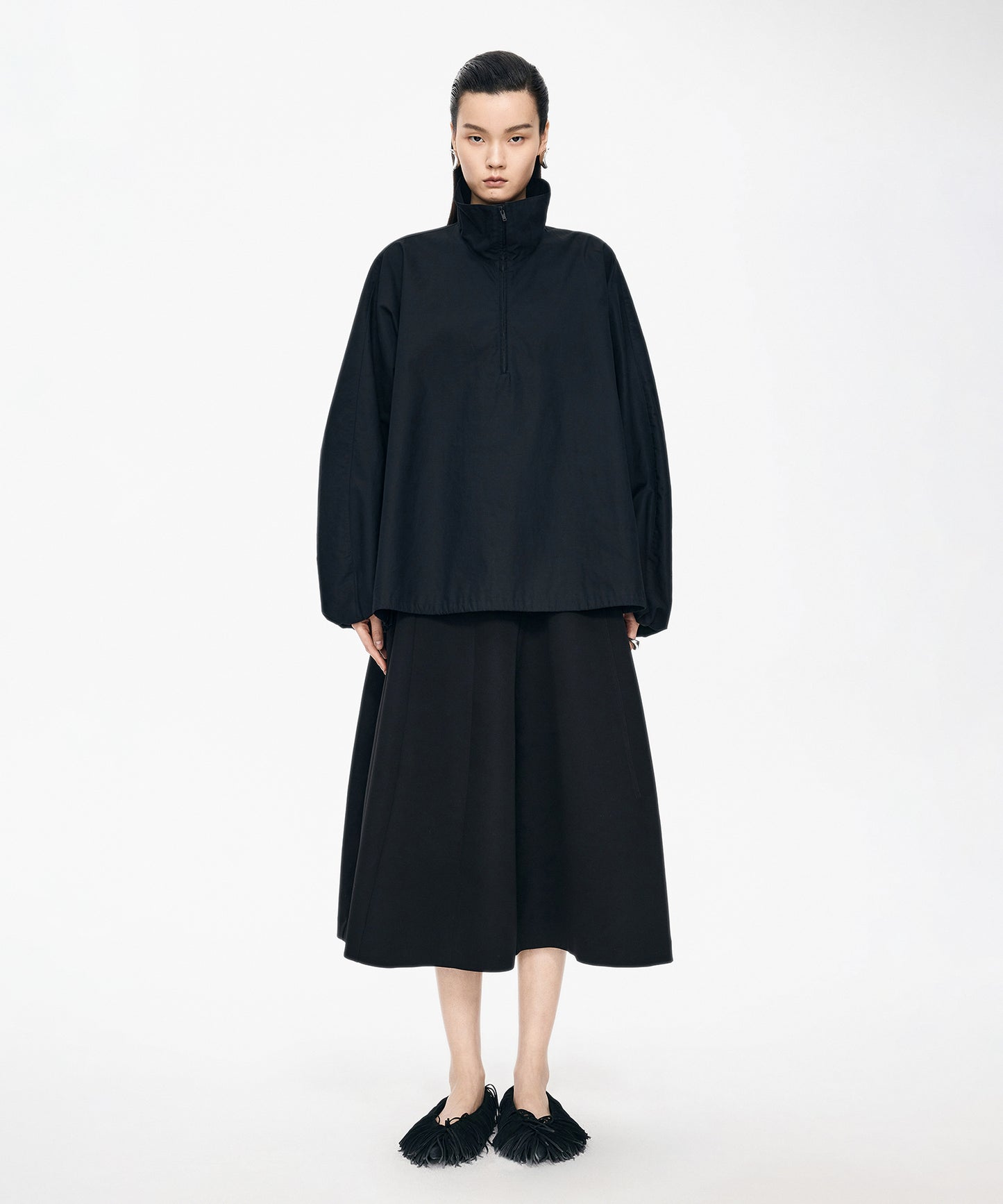 Structured Umbrella Skirt