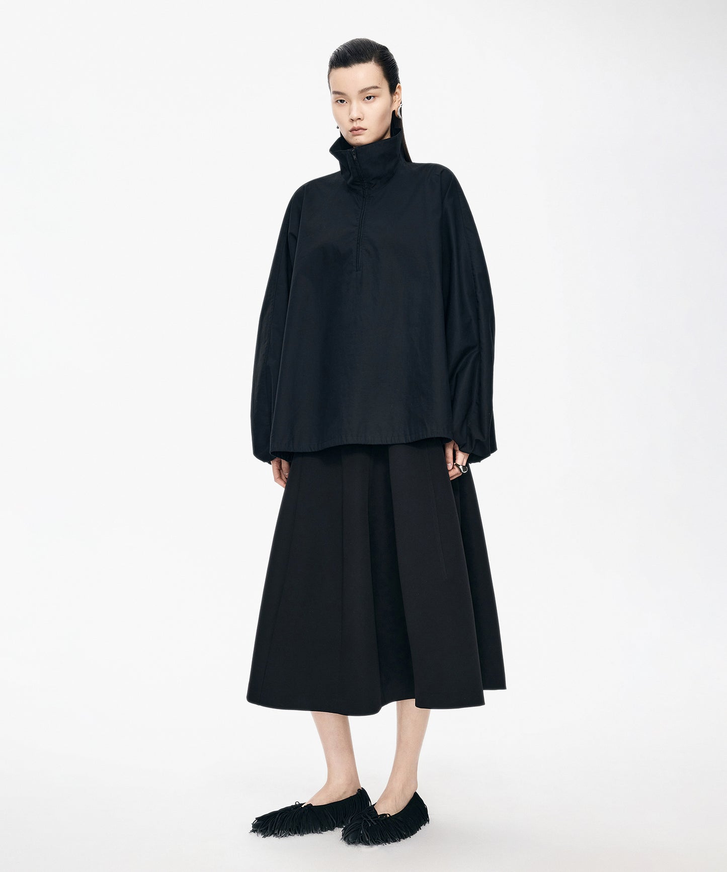 Structured Umbrella Skirt