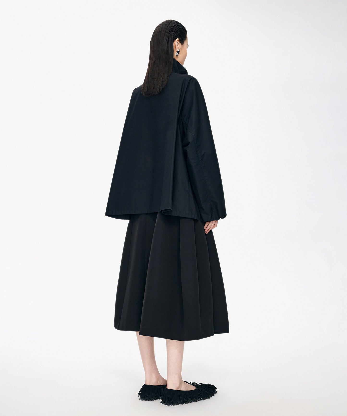 Structured Umbrella Skirt