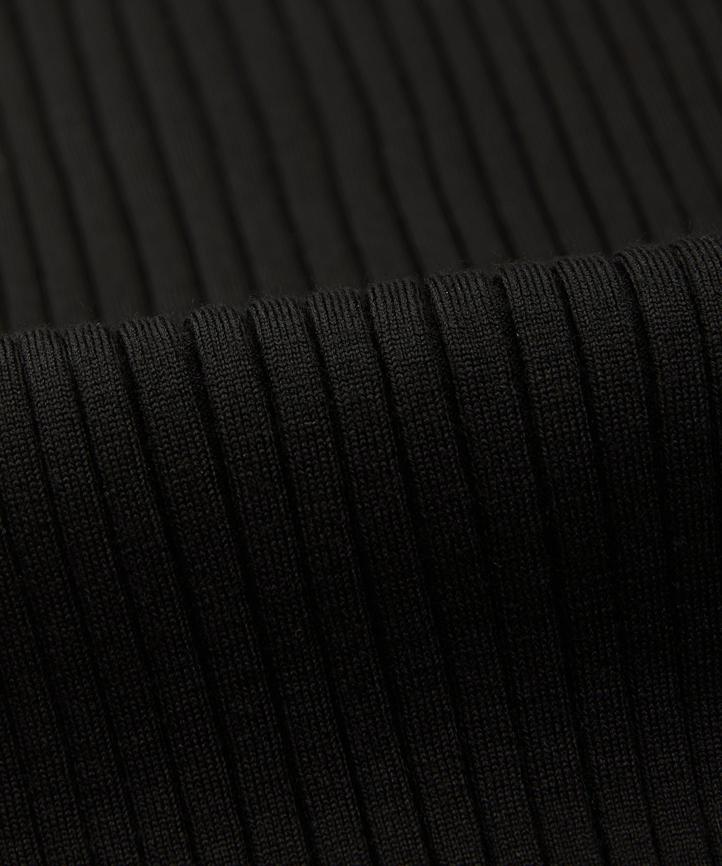 Wide Rib Double-Zip Cardigan