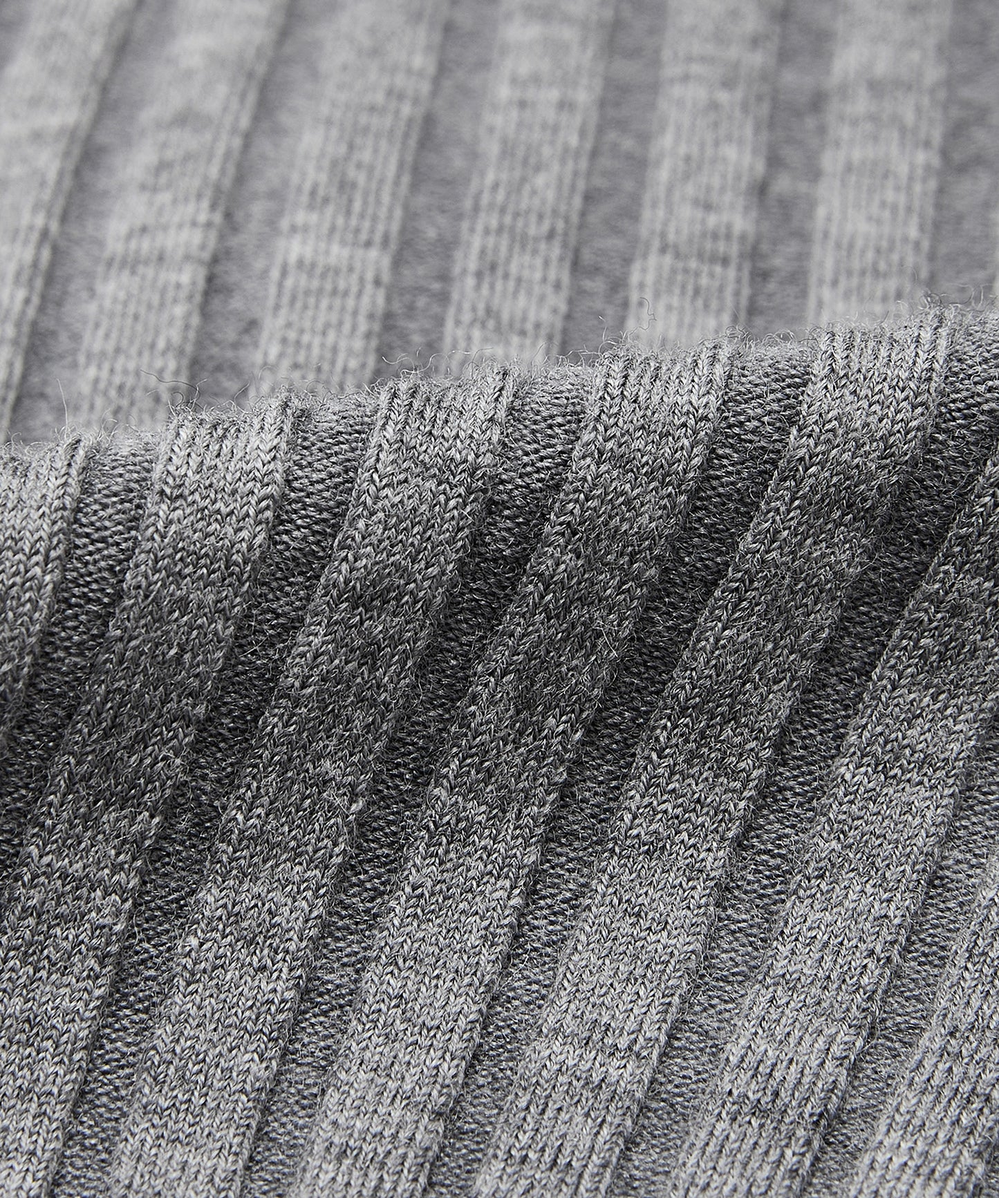 Wide Rib Double-Zip Cardigan