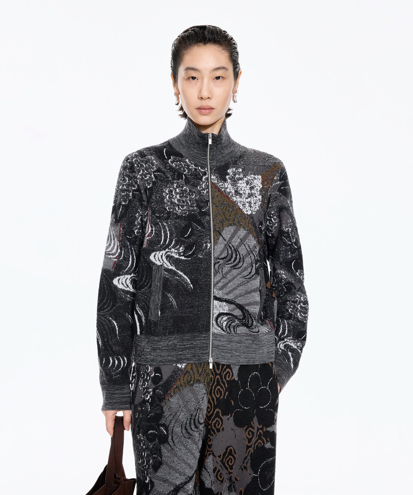 Oriental Jacquard Jacket