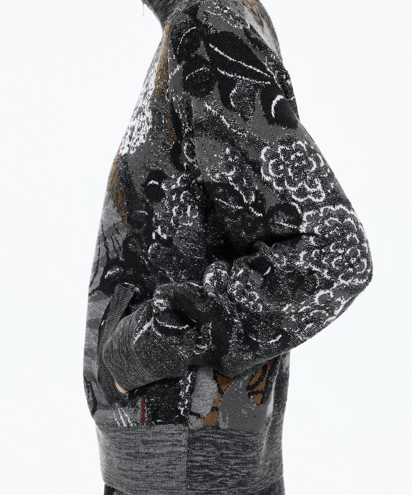 Oriental Jacquard Jacket