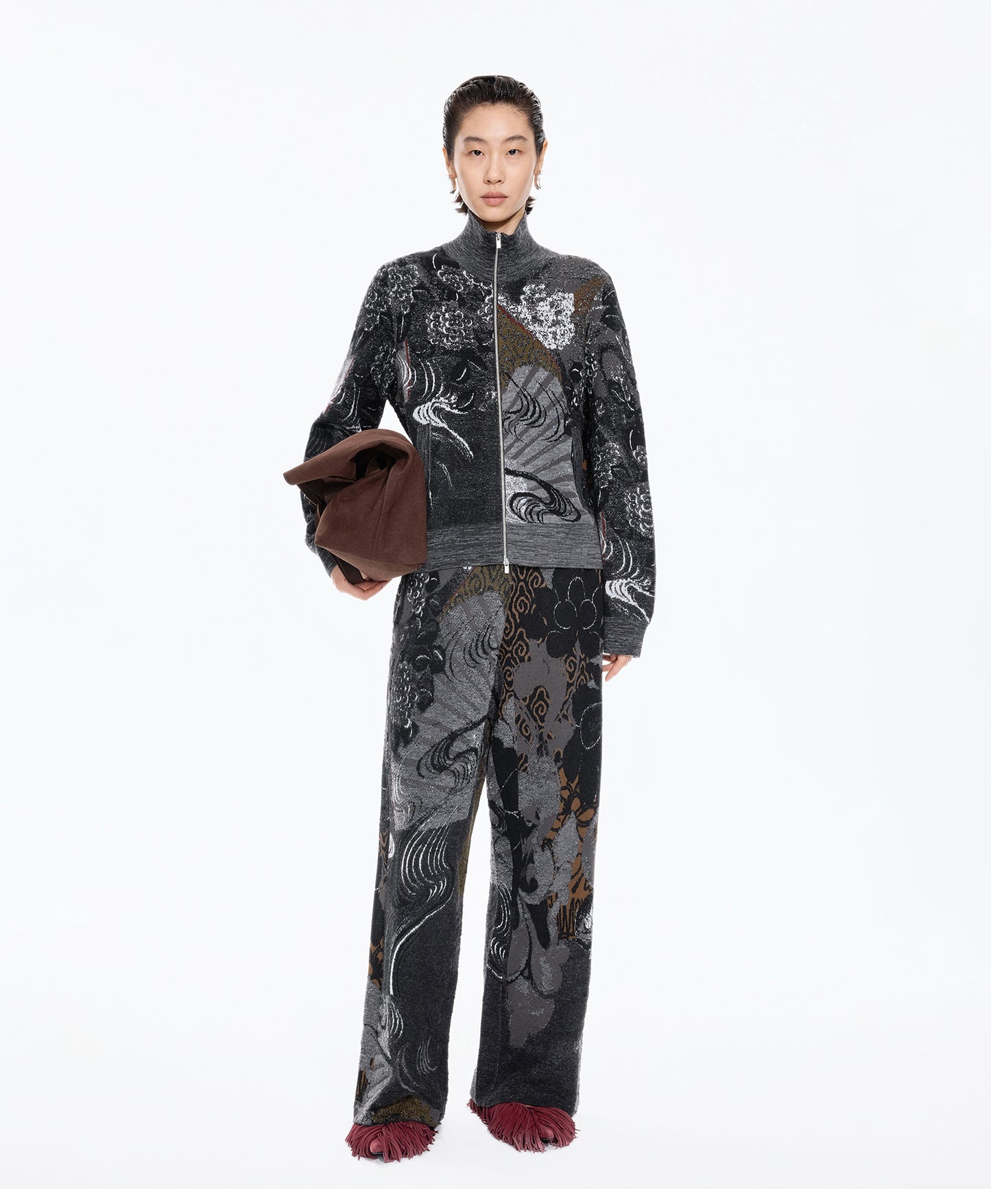 Oriental Jacquard Jacket