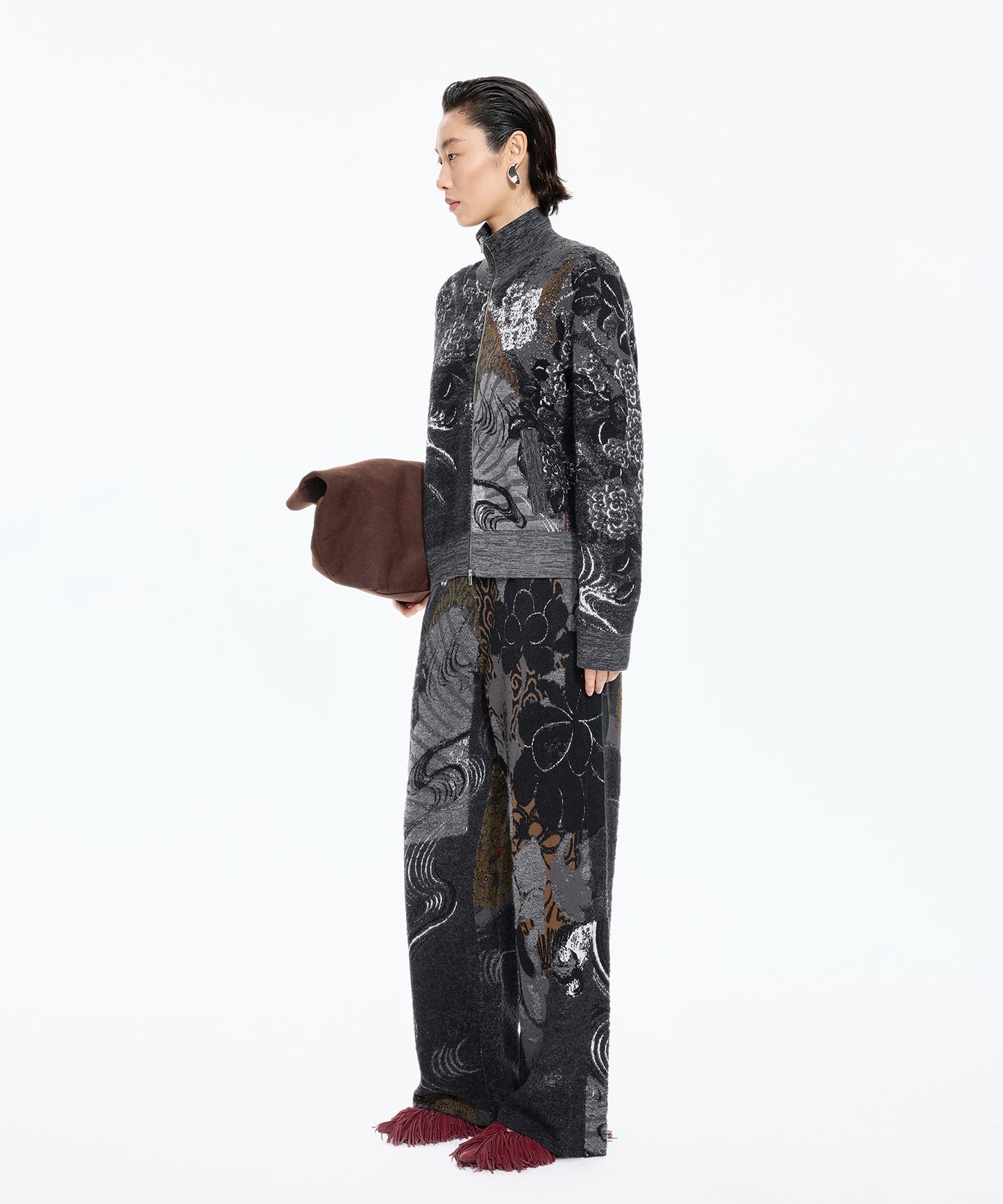 Oriental Jacquard Jacket
