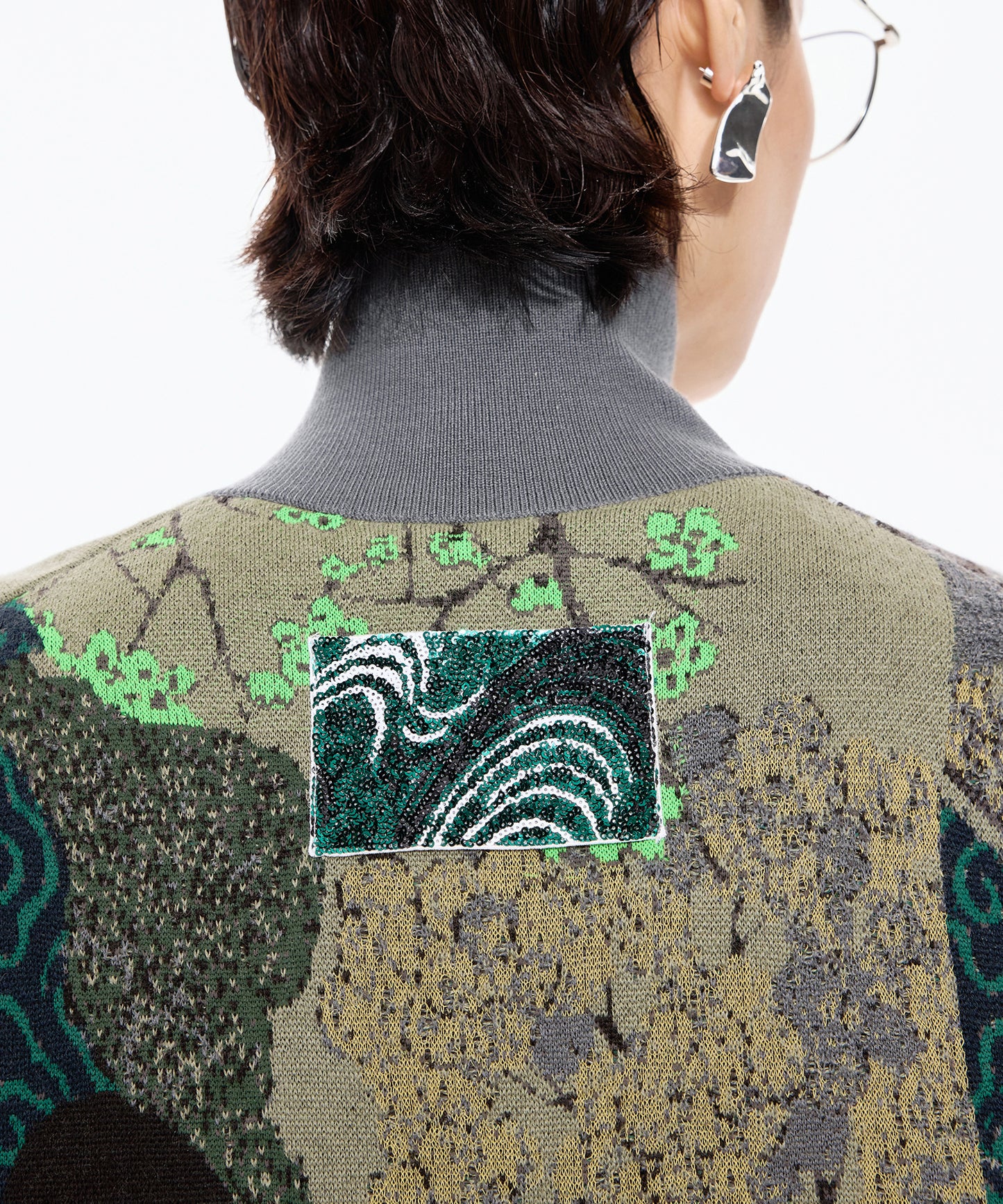 Oriental Jacquard Jacket