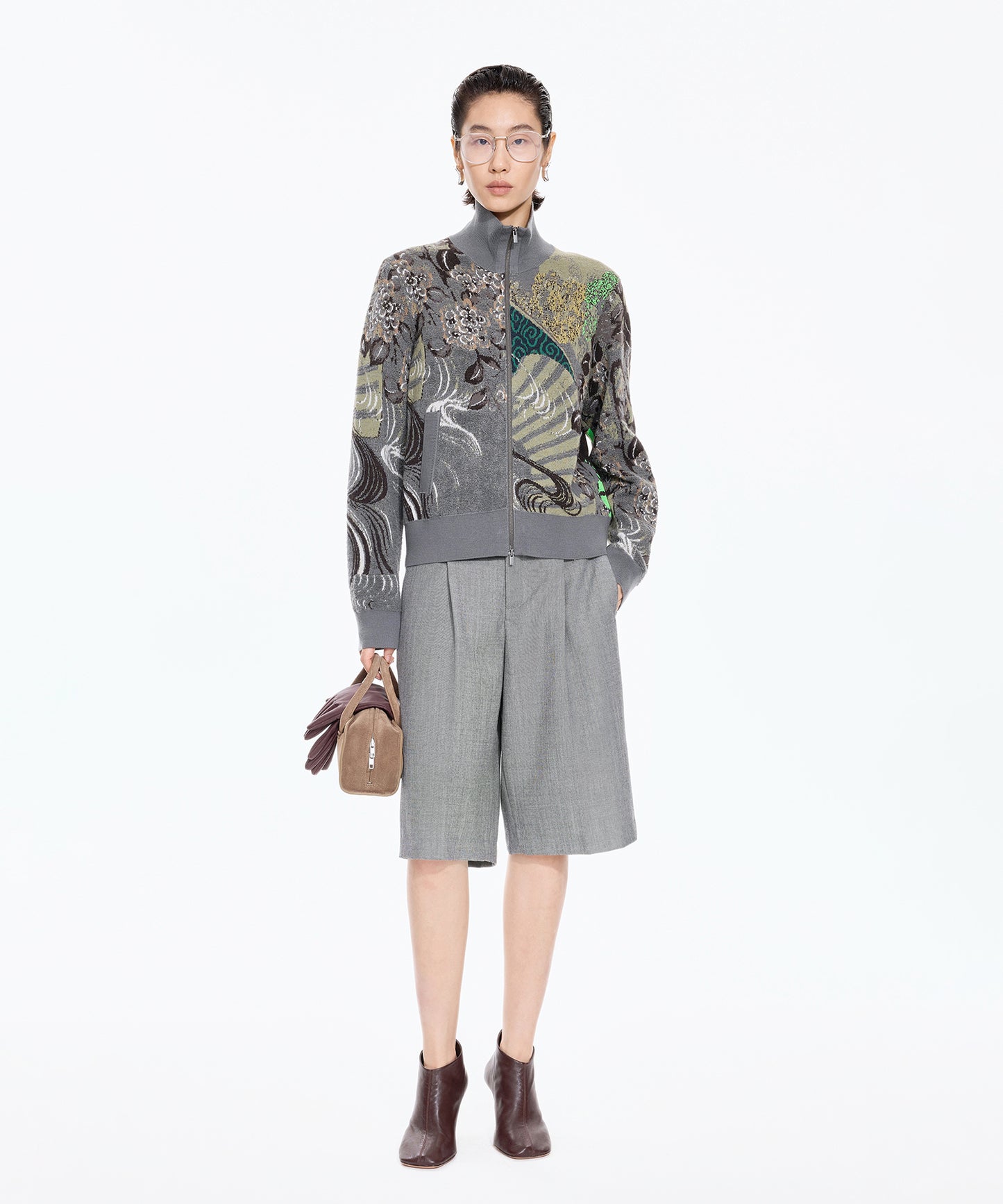 Oriental Jacquard Jacket