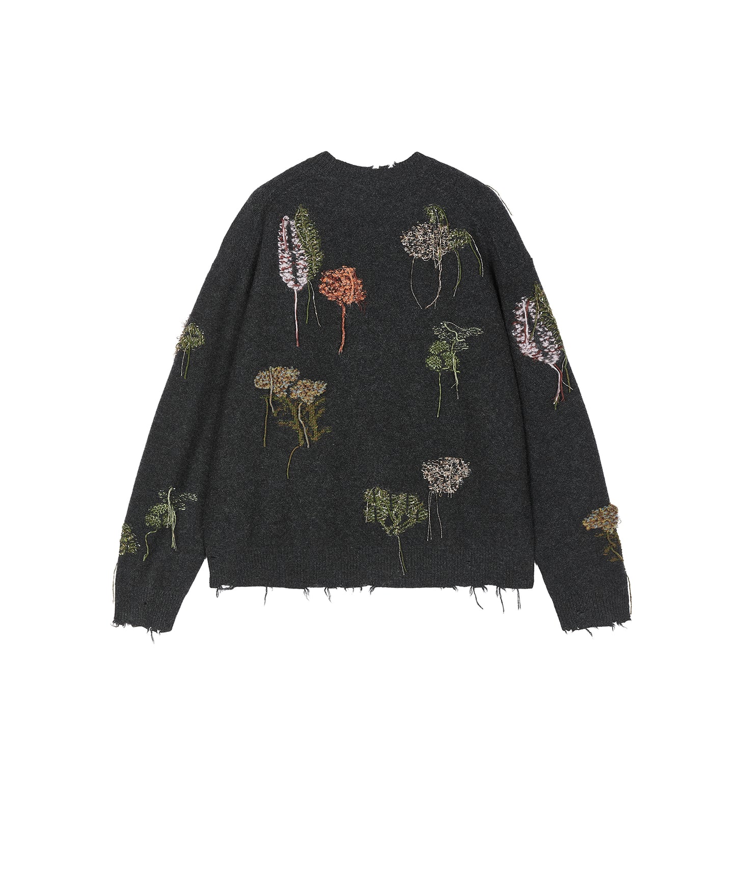 Embroidered Wool Sweater
