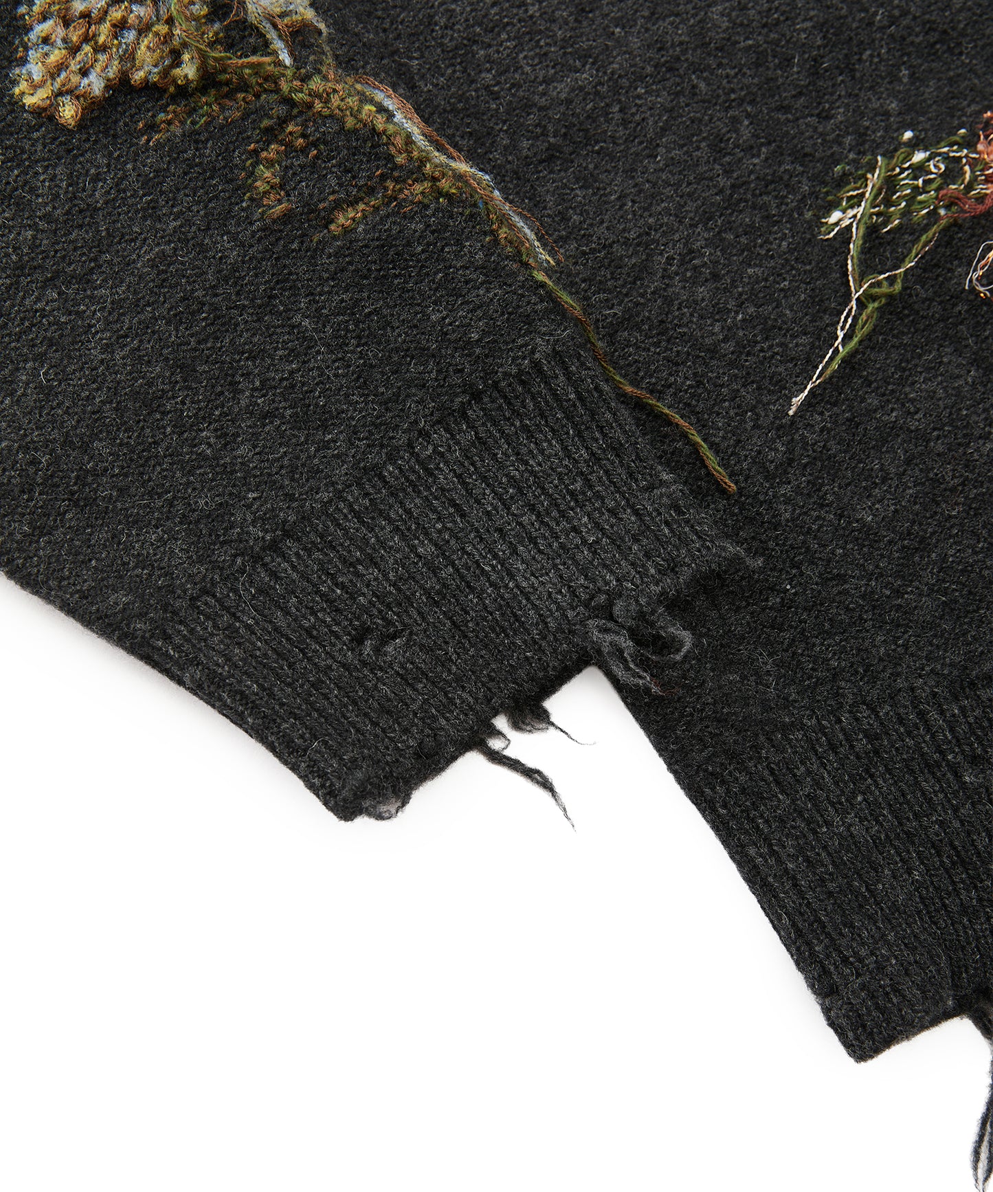 Embroidered Wool Sweater