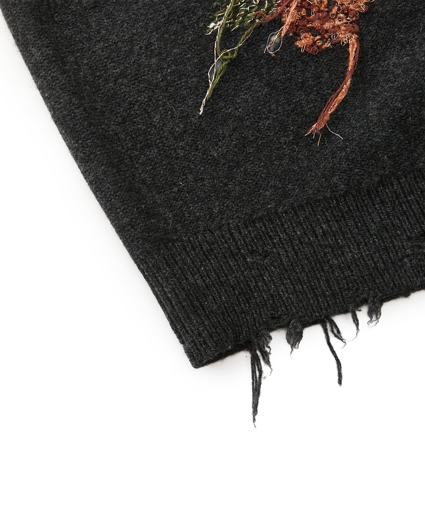 Embroidered Wool Sweater