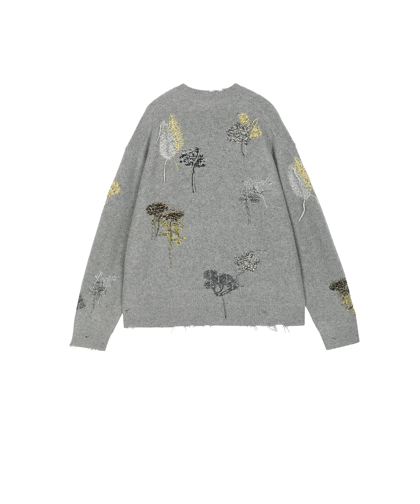 Embroidered Wool Sweater