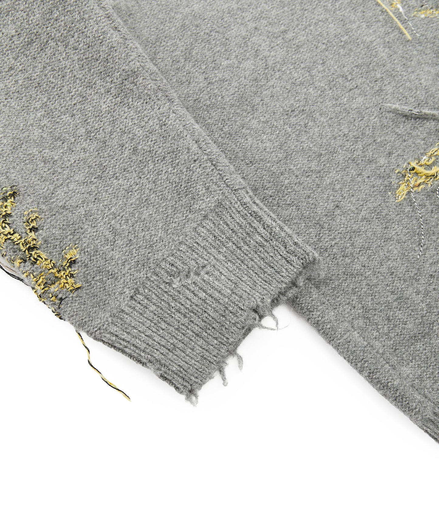 Embroidered Wool Sweater